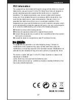 Preview for 27 page of UDI R/C Discovery2 Operation Manual