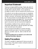 Preview for 3 page of UDI R/C VOYAGER U845Wifi User Manual