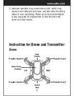 Preview for 8 page of UDI R/C VOYAGER U845Wifi User Manual