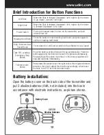 Preview for 12 page of UDI R/C VOYAGER U845Wifi User Manual