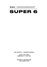 Preview for 141 page of UDO AUDIO SUPER 6 Owner'S Manual