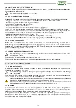 Preview for 20 page of UDOR ZETA Series Assembly Instructions Manual