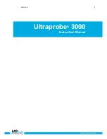 Preview for 1 page of UE Systems Ultraprobe 3000 Instruction Manual