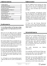 Preview for 2 page of uebe cyclotest 9030 Instructions For Use Manual