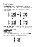 Preview for 9 page of UEi DT221 Instruction Manual