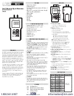 Preview for 1 page of UEi EM152 Instruction Manual