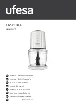 UFESA EASYCHOP Instruction Manual preview