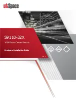 UfiSpace S9110-32X Installation Manual preview