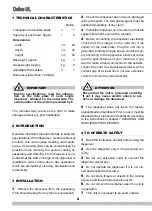 Preview for 2 page of Ugolini DELICE 5L UL Operator'S Manual