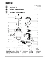 Preview for 40 page of Ugolini Delice Operator'S Manual