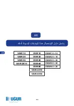 Preview for 156 page of Ugur UAM 10 Operating Manual