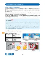 Preview for 100 page of Ugur UCF 160 L Operating Manual