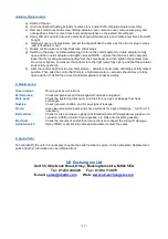 Preview for 17 page of UK Exchangers UKE-8-50 Operating Instructions Manual