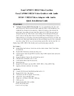 Ulead EasyCAP003 Quick Installation Manual preview