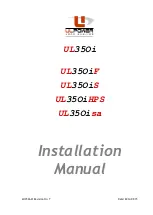 ULPOWER UL35Oi Installation Manual preview