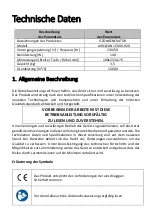 Preview for 3 page of ulsonix AIRCLEAN 15000-H20 User Manual