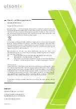 Preview for 120 page of ulsonix AIRCLEAN 15000-H20 User Manual