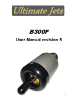 Ultimate jets B300F User Manual preview