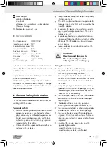 Preview for 31 page of ULTIMATE SPEED 113044 Operation And Safety Notes