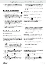 Preview for 25 page of ULTIMATE SPEED 354273 2010 Operation And Safety Notes