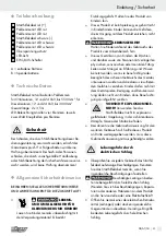 Preview for 31 page of ULTIMATE SPEED 354273 2010 Operation And Safety Notes