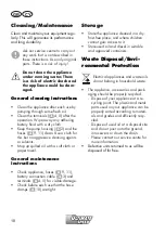 Preview for 10 page of ULTIMATE SPEED UOP 12 B1 Translation Of The Original Instructions