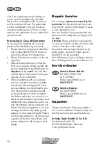 Preview for 12 page of ULTIMATE SPEED UOP 12 B1 Translation Of The Original Instructions