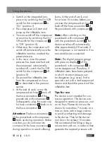 Preview for 39 page of ULTIMATE SPEED UPK 10 C1 Operation And Safety Notes