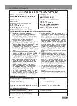 Preview for 42 page of ULTIMATE SPEED USKT 60 B2 Operation And Safety Notes