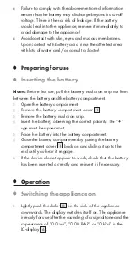 Preview for 6 page of ULTIMATE SPEED Z30013A User Manual