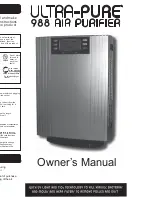 Ultra-Pure 988 Owner'S Manual preview