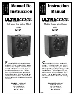 Preview for 1 page of UltraCOOL M150 Instruction Manual