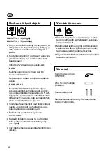 Preview for 46 page of Ultrafilter P-EG Manual