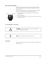 Preview for 3 page of Ultramax 263 Three-Cycle Filter Operation Manual