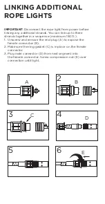 Preview for 3 page of UltraPro ESCAPE LED Rope Light User Manual