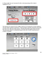 Preview for 26 page of Ultrasonic Sonic Touch II User Manual