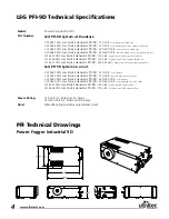 Preview for 4 page of Ultratec LSG PFI-9D Operator'S Manual