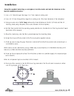 Preview for 5 page of Ultratec Round Floor Pocket Operator'S Manual