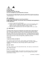 Preview for 13 page of UltraViolet Devices High Output UV Device V-Flex Installation  & Owners Manual