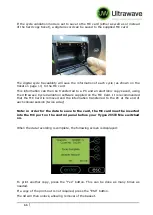 Preview for 12 page of Ultrawave Hygea 2850VM Operator'S Instruction Manual