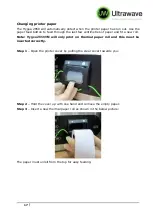 Preview for 18 page of Ultrawave Hygea 2850VM Operator'S Instruction Manual