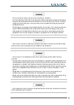 Preview for 5 page of Ulvac UTM1200 Series Instruction Manual