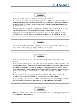 Preview for 5 page of Ulvac UTM2300 Series Instruction Manual