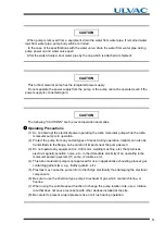 Preview for 7 page of Ulvac UTM2300 Series Instruction Manual