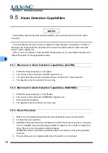 Preview for 88 page of Ulvac UTM2300 Series Instruction Manual