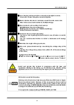 Preview for 42 page of Ulvac VD30C Instruction Manual