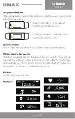 Preview for 4 page of UMAX Technologies U-BAND 120HR Manual