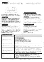 Preview for 4 page of UMI E-SM-1700-180-2H Installation Manual