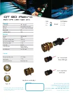 Preview for 2 page of UNDERWATER LIGHTS LIMITED QT 80 RETRO Quick Start Manual