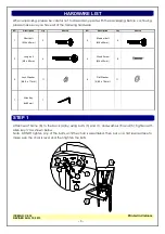Preview for 3 page of Unfinished Furniture of Wilmington C-918 Assembly Instructions